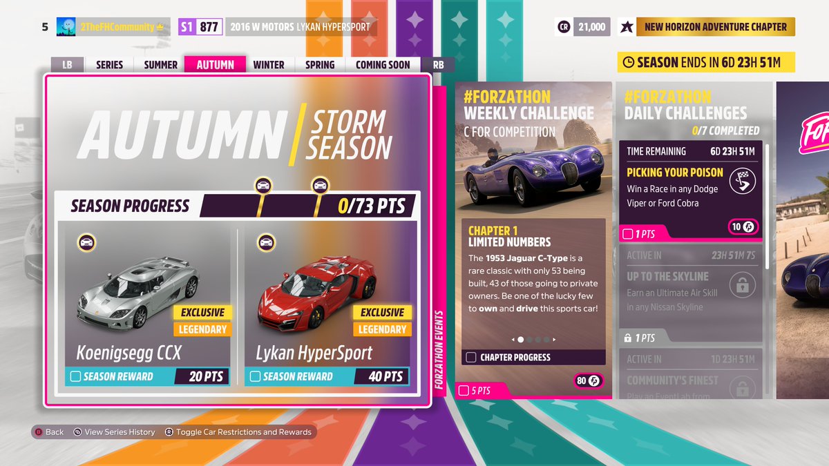 ForzaHorizon's tweet photo. We're headed into Week 2 of Community Choice! Where will you choose to be? https://t.co/IJMfc38rFr
