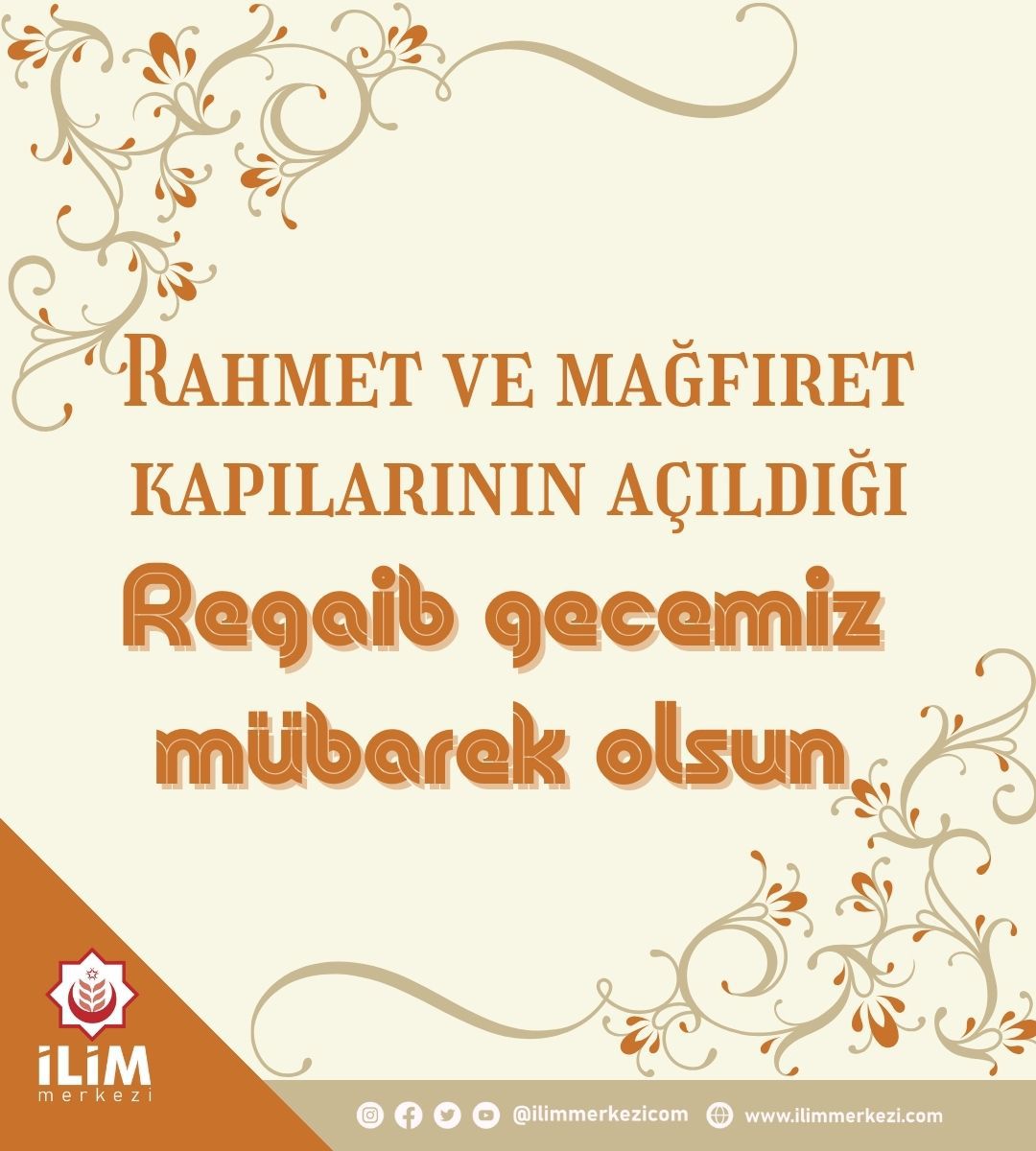 RAHMET VE MAĞFİRET KAPILARININ AÇILDIĞI
Regaib gecemiz mübarek olsun.

#RegaibKandili #RegaibGecesi #Regaib #mahmudefendi #mahmudefendihz #mahmudefendihazretleri #efendihazretleri #mahmudustaosmanoğlu #ismailağa #ismailağacamii