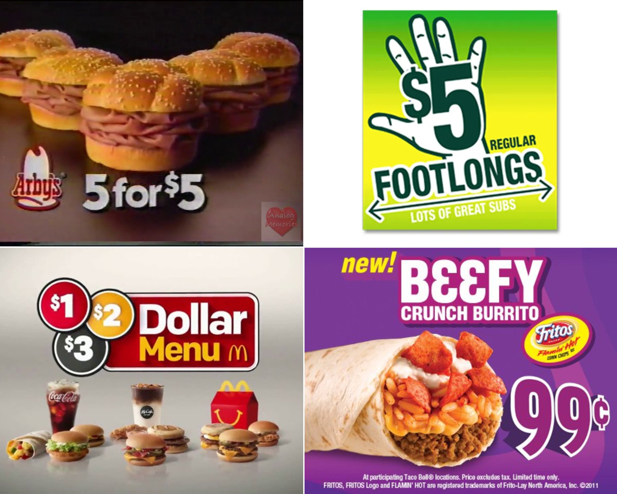 Taco bell 1 dollar menu discount