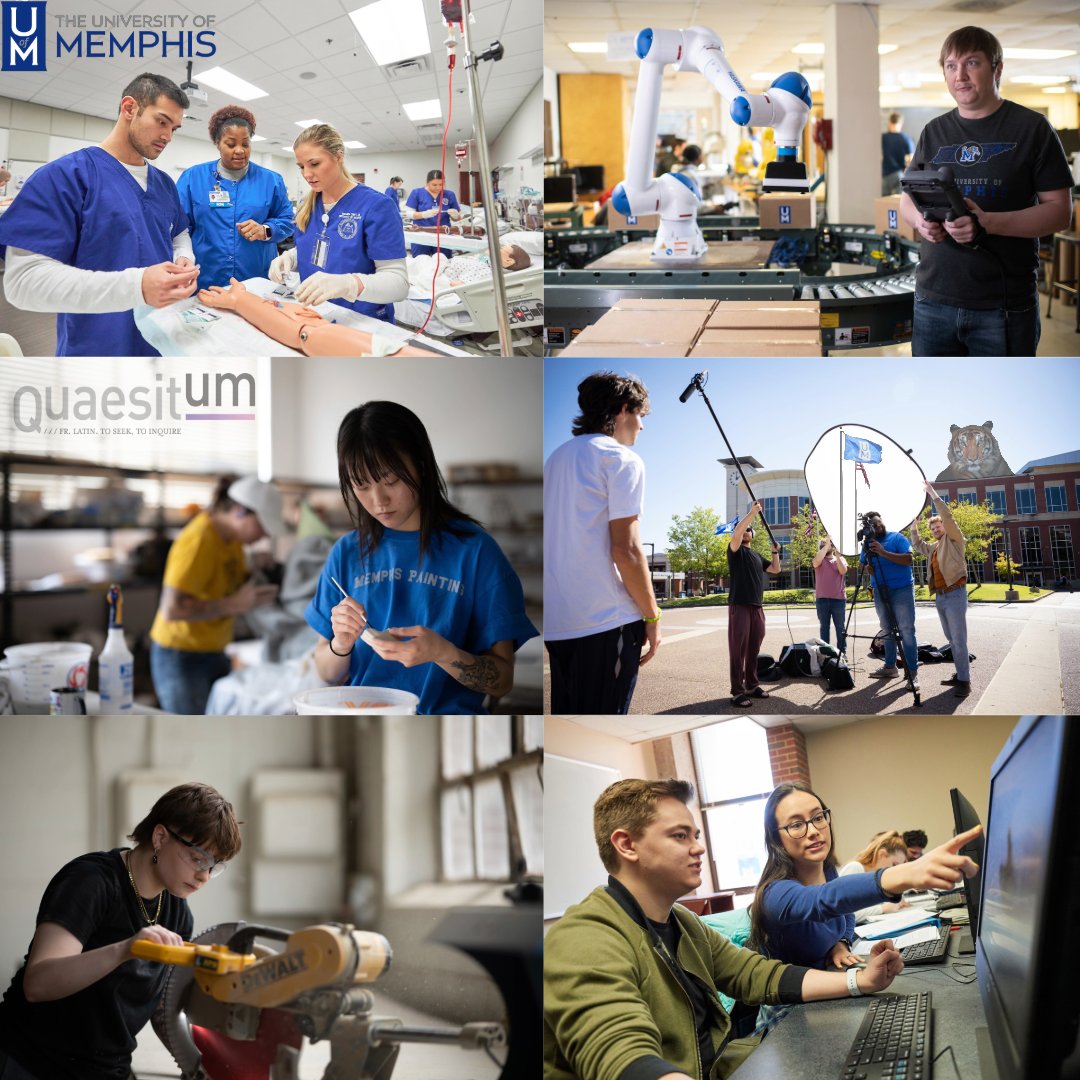 UMQuaesitum's tweet photo. Quaesitum is the University of Memphis' academic journal for undergraduate researchers to publish their work. For the deadline of paper submission, visit:
https://t.co/q9lrT7Lts5 https://t.co/ZIy2tIKpGd