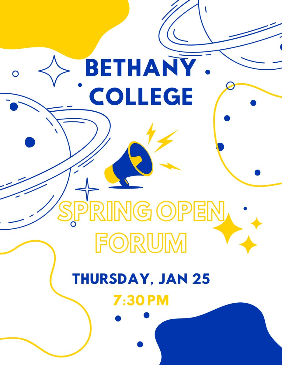 Have questions for Bethany? Come get some answers from upper-level officials!
