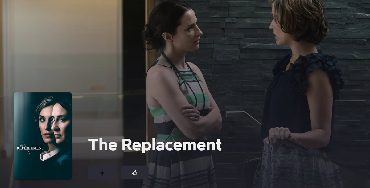 LizTVLiz1's tweet photo. #TheReplacement
I just watched 'The Replacement' on ViaPlay.
British drama/thriller, which I absolutely loved.
Great acting and a great plot.
I rate it 10 out of 10 stars
โญ๏ธโญ๏ธโญ๏ธโญ๏ธโญ๏ธโญ๏ธโญ๏ธโญ๏ธโญ๏ธโญ๏ธ
watch the trailer here: https://t.co/EUSZz8UcrJ https://t.co/eqaZK5voZ3