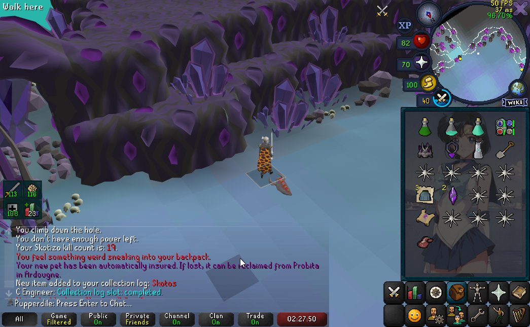 BrfbOsrs's tweet photo. #4 on the iron lil skotos ! https://t.co/n8LGixEITR