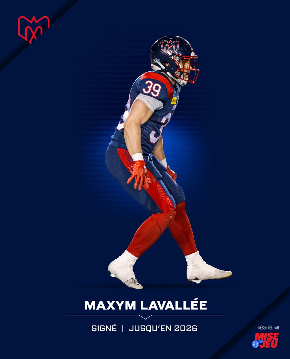 MTLAlouettes's tweet photo. Powering up the roster 🔋
Les Alouettes font équipe avec trois Canadiens, dont un Québécois.
Présentée par @Miseojeu → https://t.co/7e2eXDMcas
#Alouettes https://t.co/CMEO9NHbWc