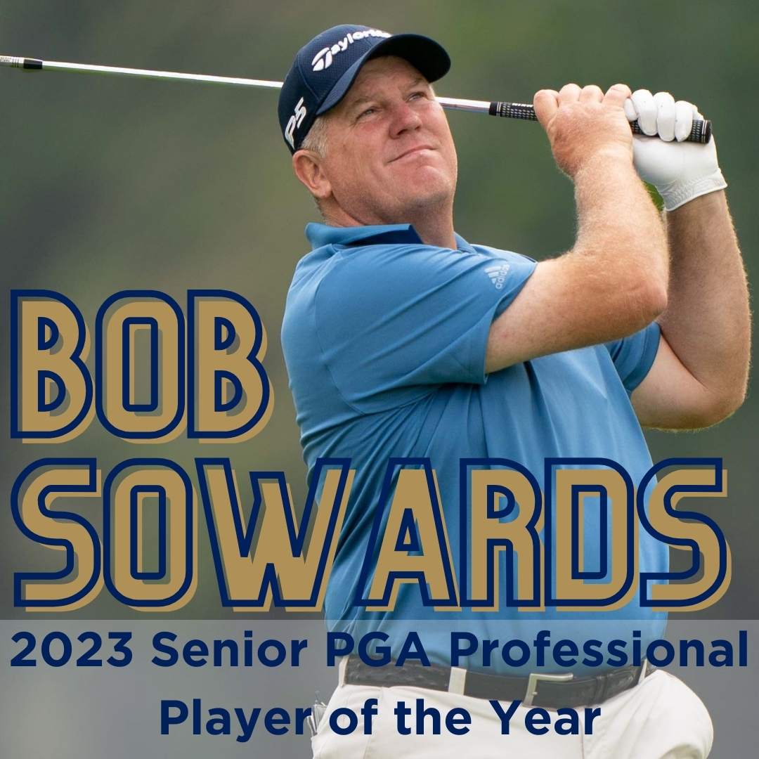 Bob Sowards, PGA - 2023 Senior PGA Professional Player of the Year

Bob's continued outstanding performance on the course has earned him a record-setting 9️⃣ PGA of America Player of the Year honors throughout his PGA of America Professional career. 

Read More: