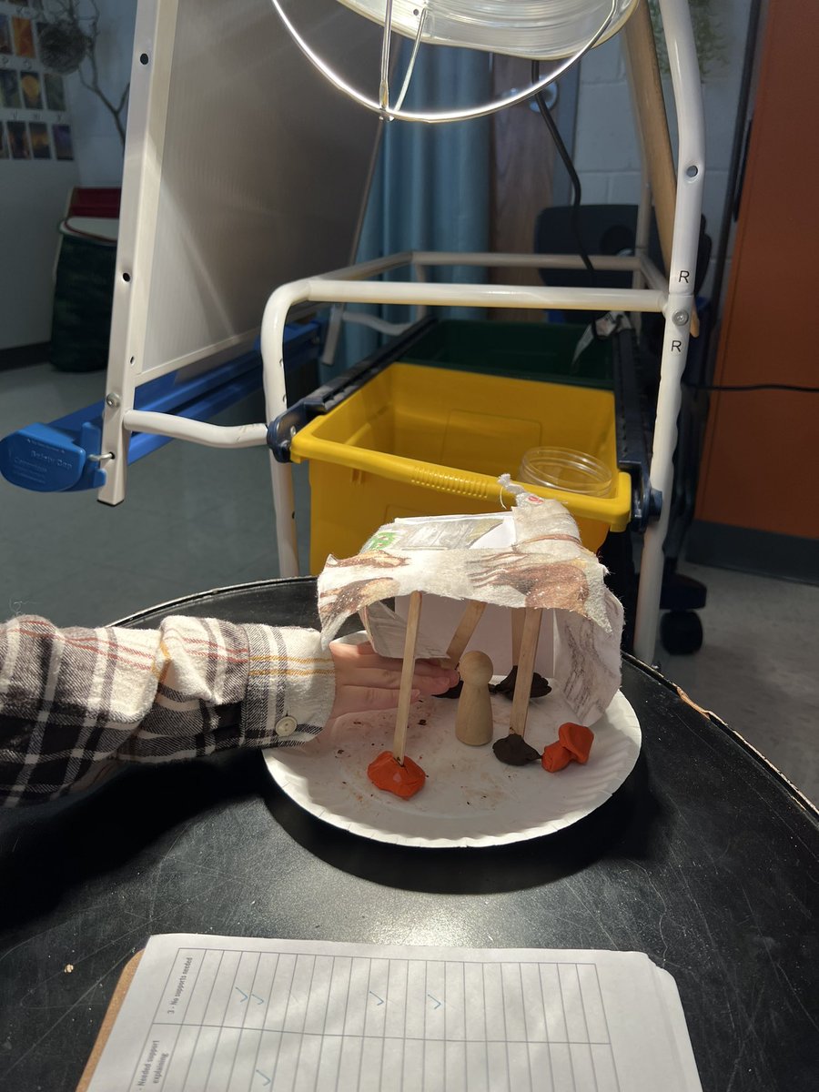🗣️🗣️Students are EVALUATING and EXPLAINING their models that were engineered to reduce the ☀️’s warming effect!🗣️🗣️<a href="/KMElem/">KM Elementary School</a> <a href="/PLTWorg/">Project Lead The Way</a>