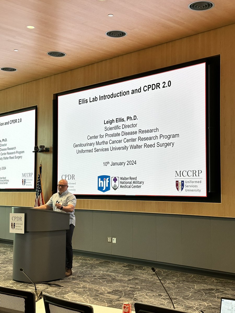 @CPDR_Labs @USUhealthsci @DrSHarmon @PCF_Science @nciccr_gmb @sowalsky @Dr_RaviMadan @shyhhantan Now - @CPDR_Labs Scientific Director  @EllisLab_ (and fellow @PCF_Science YI) presenting the vision for CPDR 2.0 and discussing his lab’s field leading work on epigenetic regulation in #prostatecancer