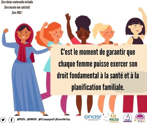RJASRPFMALI's tweet photo. C'est le moment de garantir que chaque femme puisse exercer son droit fondamental à la santé et à la planification familiale.
Zéro décès maternelle évitable
Zéro besoin non satisfait
Zéro VBG !
#MSDS
#ONASR
#ECampagneII
#SantéAuTop https://t.co/6ZxDDpOSSO
