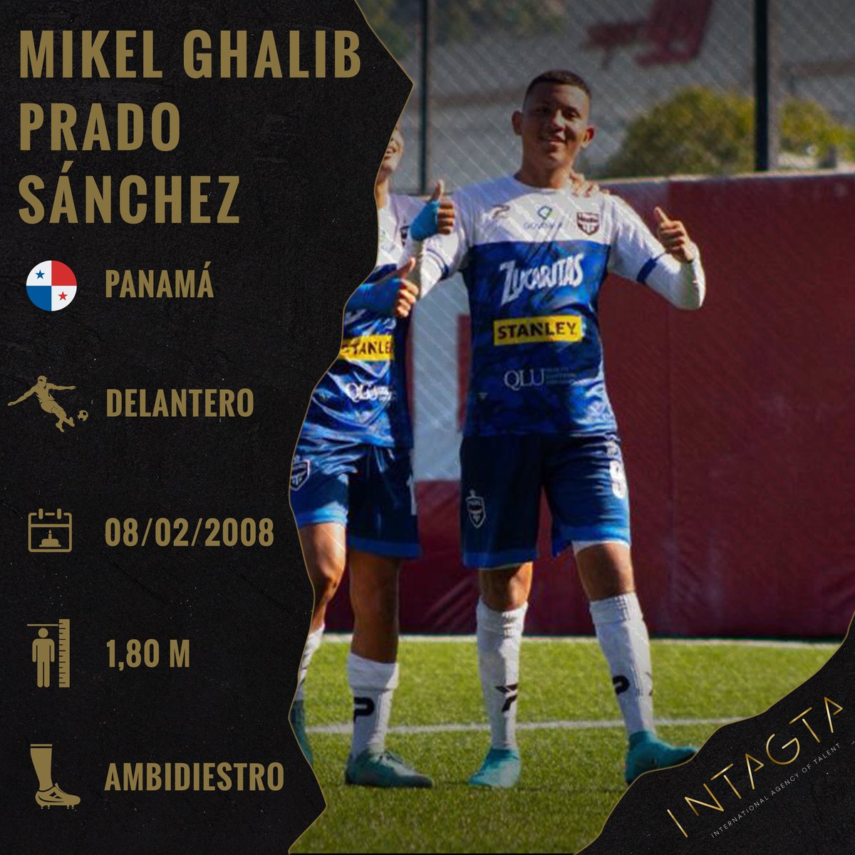 intagta's tweet photo. 🇵🇦 ¡Damos la bienvenida a Mikel Prado, primer jugador centroamericano de INTAGTA!

🌎 No había mejor manera de empezar el 2024 que anunciando a un nuevo integrante que amplía las fronteras de esta familia. https://t.co/gyFeR9e5fh