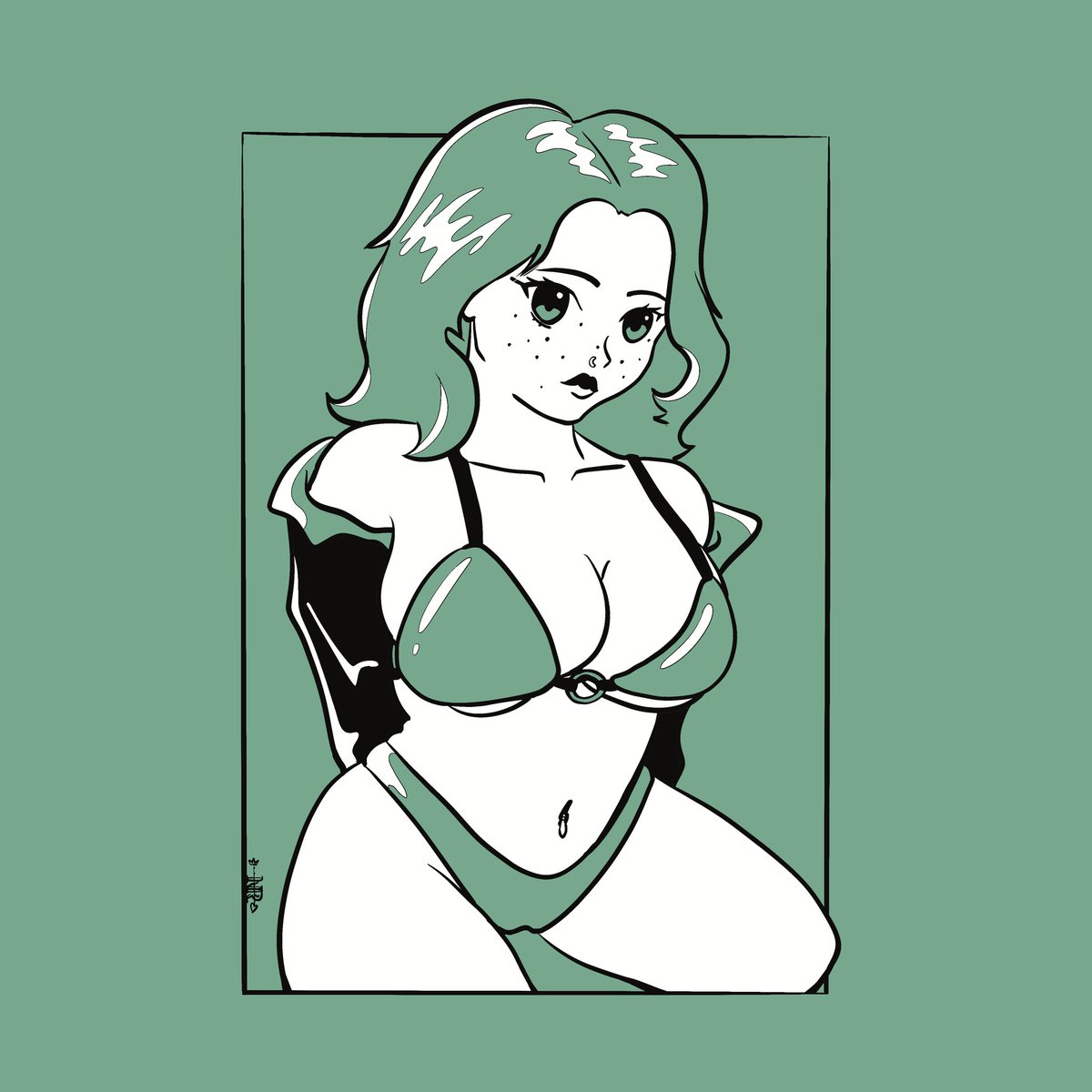 TomorrowsJello's tweet photo. Having fun with this style. https://t.co/Rg0KDeZABP