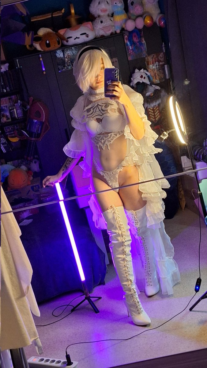 New 2B cosplay 💖 
#NieRAutomata #NieRReplicant #cosplay