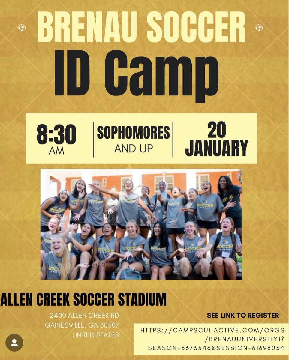 Come on out to our winter ID camp. 

campscui.active.com/orgs/BrenauUni…