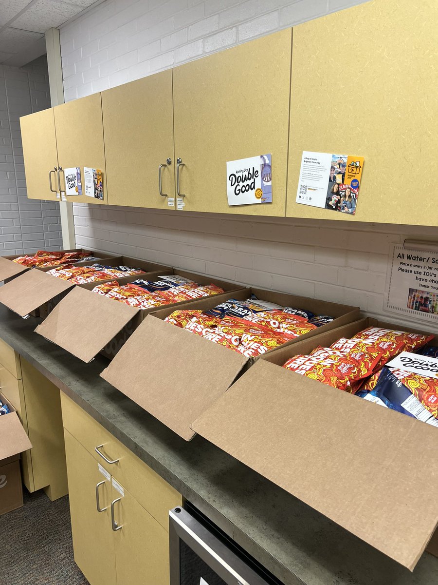 Lauren Miner (@laurennminer) on Twitter photo Another huge thank you to <a href="/DoADoubleGood/">Double Good</a> for their popcorn donation program! The staff at <a href="/MillStMustangs/">Mill Street</a> is so appreciative, especially the first week back from break 😃 Another huge thank you to <a href="/DoADoubleGood/">Double Good</a> for their popcorn donation program! The staff at <a href="/MillStMustangs/">Mill Street</a> is so appreciative, especially the first week back from break 😃