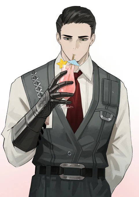 I can imagine meursault enjoying a fruity cocktail 
