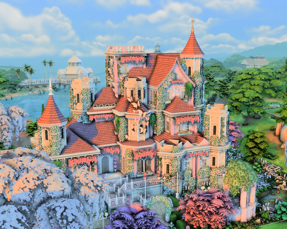 amalieesims's tweet photo. ♥ Pink Princess Castle

Entry for #BabyYouCanBuildACastle by @jubiesims 💝
It is available in my gallery ID: amalieesims
Reshade ☑️ - Sugarcookies 2.0

♥ Have a nice day!

🏷️ #TheSims4 #TS4 #ShowUsYourBuilds #Sims4 https://t.co/nGrpc5bMtB