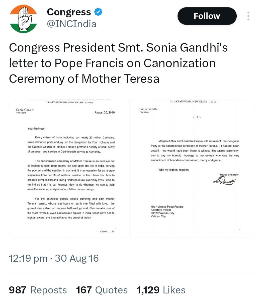 anuragtwittes's tweet photo. Pope is your hope
Ram is RSS 
 @RahulGandhi @INCIndia ??
#RamMandir #CongressIdiots #Clown https://t.co/b51LiUxIvM