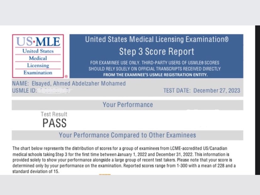 A_ElsayedMD's tweet photo. Thrilled to share the news that I have  Passed USMLE Step 3! 🎉 It's been a journey filled with hard work and joy. Grateful for the support! 

Now, eagerly awaiting Match results in March—here's to the next chapter! 🤞📚

 #USMLE #Step3 #Eras #Match2024 #Psychiatry #psychMatch https://t.co/wZUchb58xG