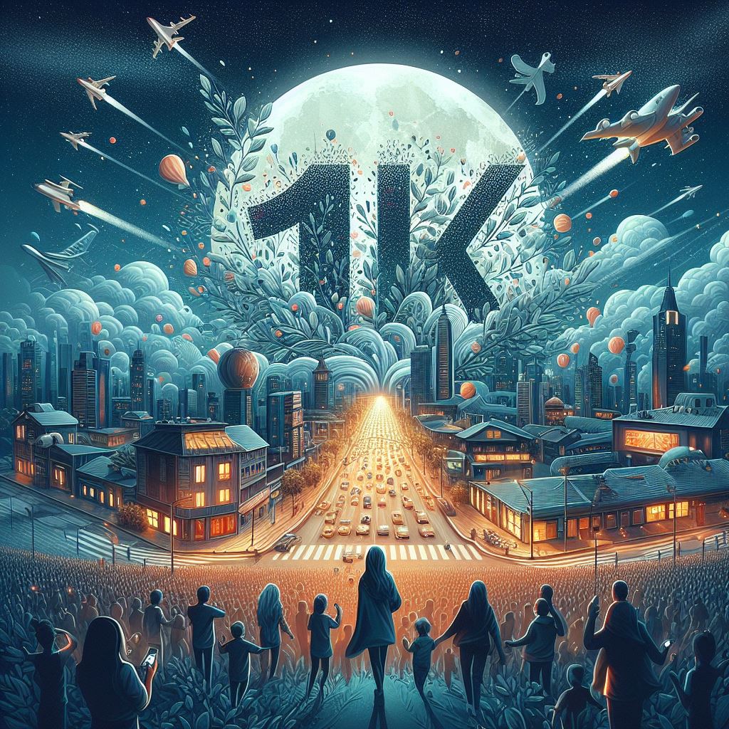 sakhaleta's tweet photo. "🎉 Thank you, amazing followers, for the incredible support on this journey to 1k! 🙌 Your encouragement fuels my passion. Here's to the next milestone – let's aim for 10k together! 🚀 #Grateful #10kGoal #TwitterFam" https://t.co/8OfTxKrxeS