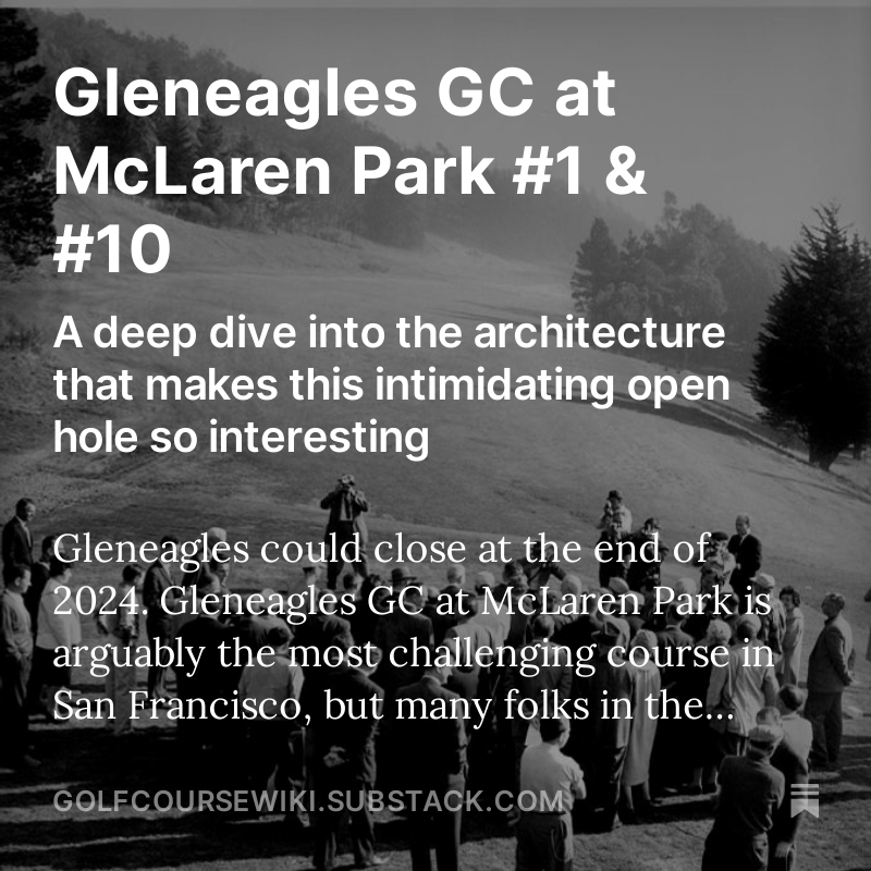 golf_wiki's tweet photo. Gleneagles GC at McLaren Park #1 &amp; #10, by @golf_wiki https://t.co/l3rxPCFxln https://t.co/fNgz9NfEMA