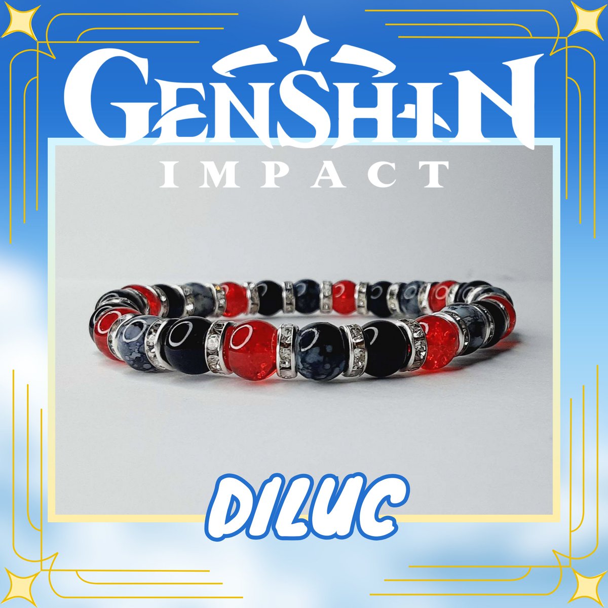 Bracelet_Quest's tweet photo. The Diluc inspired bracelet is now on my etsy shop!!: https://t.co/c0N1ApFLTJ        

Limited stock available, act fast!

#GenshinImpactFontaine #beaded #goviral #viral #GenshinImpact #boho #bracelet #smallbusiness #etsyshop #Diluc  #etsy #Genshin  #SmallBusiness https://t.co/oAiaFNx0KK