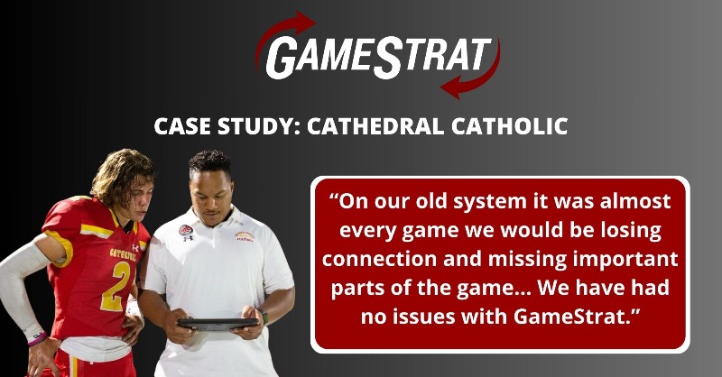 GameStrat's tweet photo. "From the set up, to sending the plays to the iPads, to quickly tagging and filtering plays - it's been great." ✅

@Donsfootball switched to GameStrat in 2022...

Click below to read more on their experince using GameStrat👇