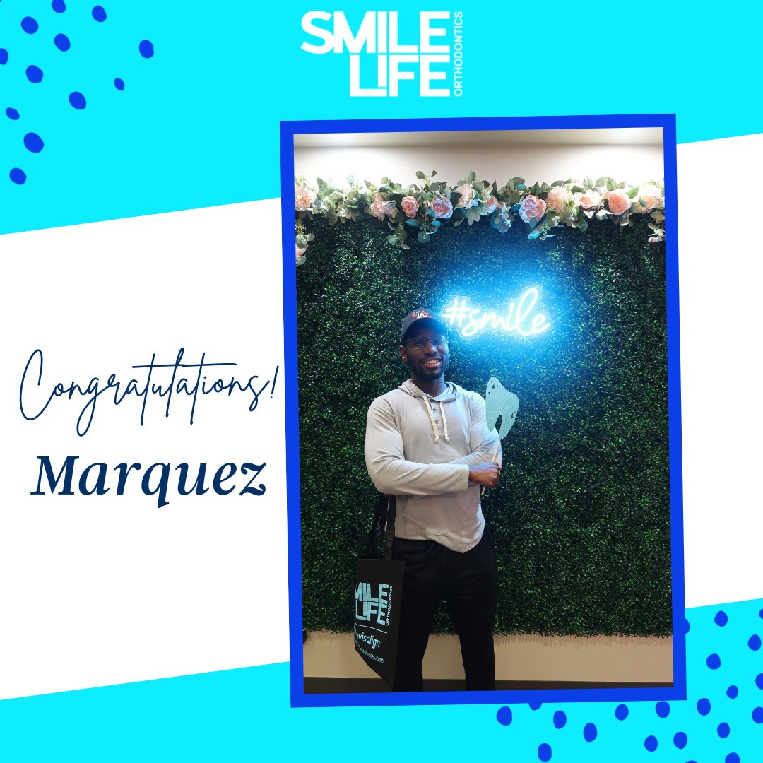 SmileLifeOrtho's tweet photo. Marquez Showing off his New Smile! 🤩 🎊 https://t.co/GVQqyDcxQ8