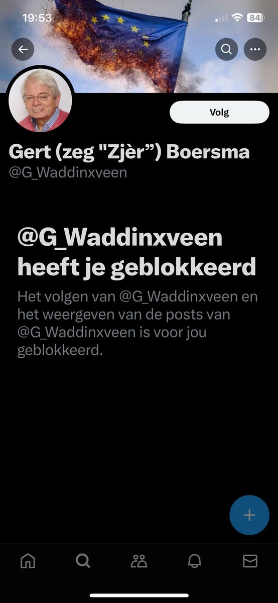 Hoe vervelend; denk ik na het avondmaal m'n dagelijkse dosis humor bij haatopa @G_Waddinxveen op te gaan halen.....heeft ie me onterft.