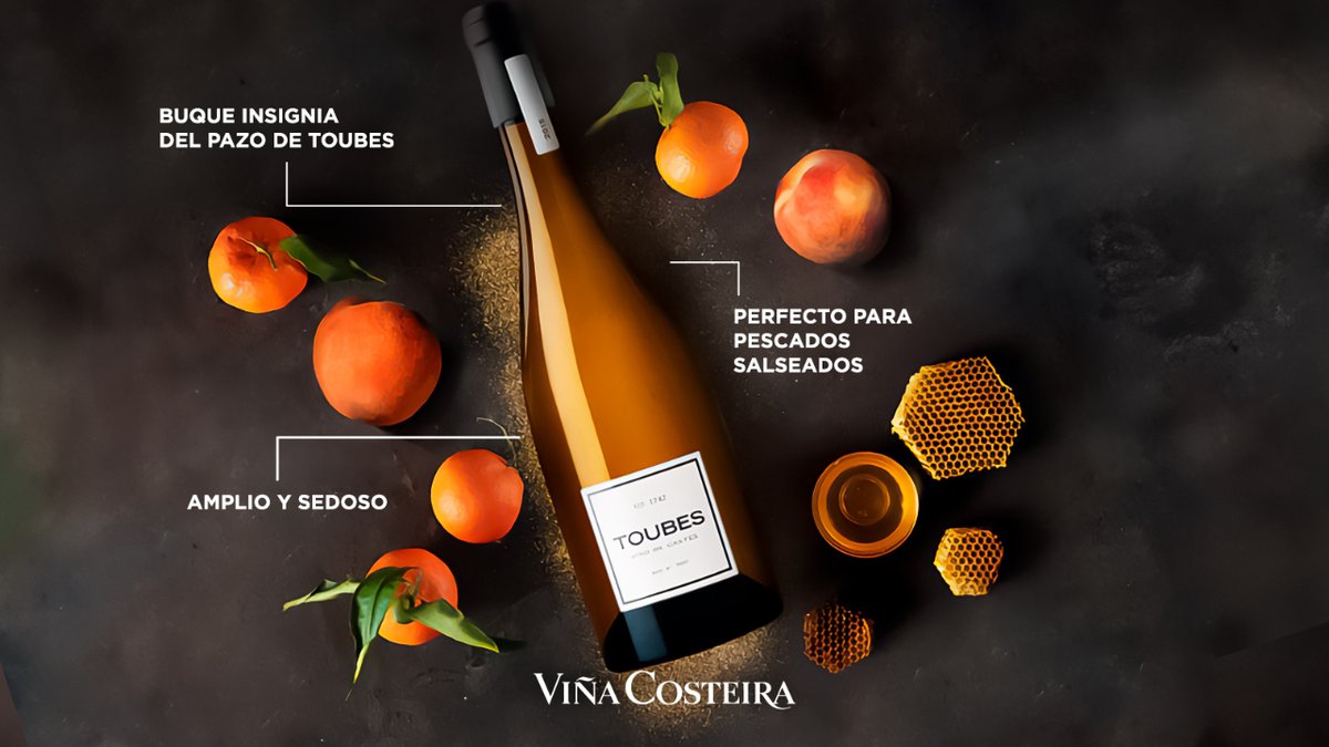 ¡Nuestro Ribeiro más especial! 

Treixadura, Loureira y Albariño, las tres joyas cultivadas en la finca del #PazodeToubes, se unen para crear esta deliciosa experiencia.🧡

Diponible en web👉bit.ly/3TOZQhz

#viñacosteira #toubes #vinoblanco #winelover