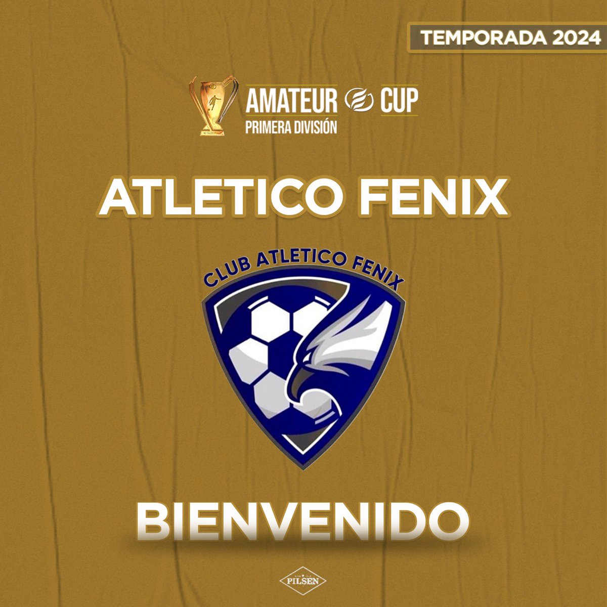 grupoedesur's tweet photo. ¡Damos una cálida bienvenida a Atlético Fénix a la Edesur Amateur Cup 2024! 🔵⚪️

¡Prepárense para la acción y que comience la búsqueda del título! 🏆✨ 

#EdesurAmateurCup • #PilsenPy • #YoJuegoEdesur https://t.co/6WW5qlEnQx