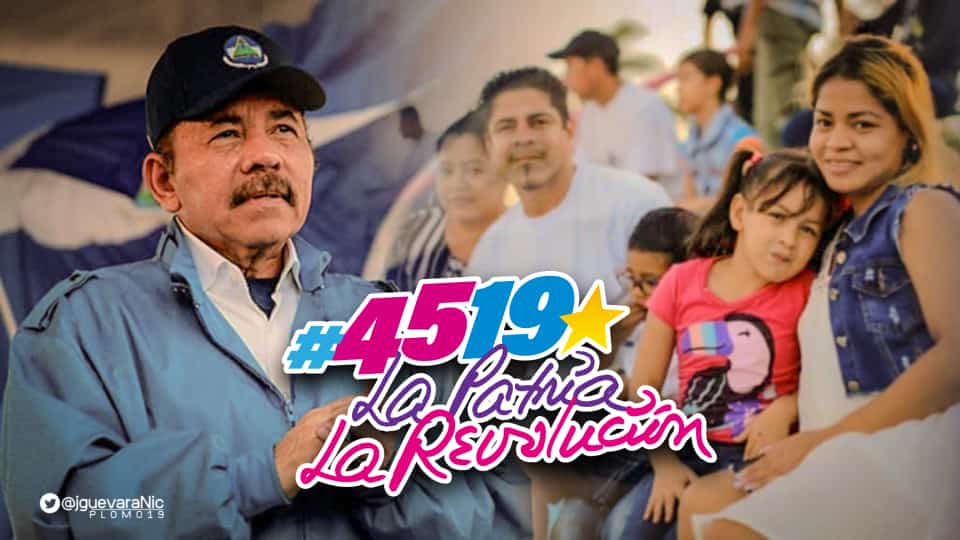 17 años de un gobierno que nació del pueblo y trabaja con el pueblo! Nicaragua caminando 17 años con incontables batallas y triunfos! 😎❤️🖤 #MasVictoriasMasBienestar #PLOMO19