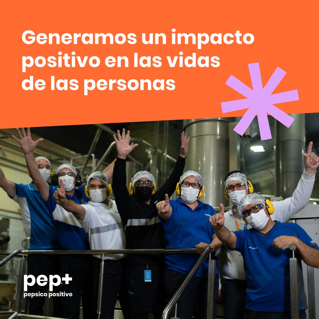 Valoramos el desarrollo de nuestros 315,000 empleados. A través de programas innovadores, buscamos fortalecer carreras profesionales y fomentar la participación activa en nuestras comunidades, asegurando un equilibrio entre el éxito profesional y personal.

#PepsiCoPositive