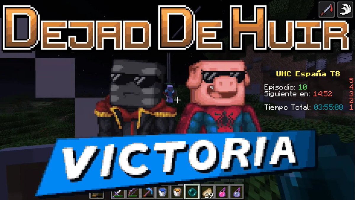 Grupo 2 - ÚLTIMO ENFRENTAMIENTO

Temporada 5
VS
Temporada 8 (🏆 DejadDeHuir)

⬇️ VOTA DEBAJO ⬇️