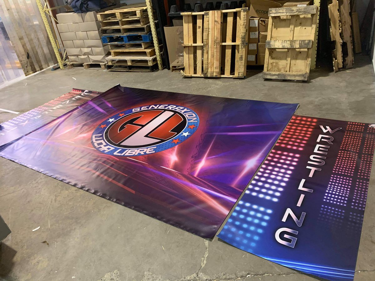 PROMOTERS, are you looking for high quality banners? Check these banners we designed and turned into a stage for <a href="/GLLPeru/">GLL Perú</a> ‼️ Send us a DM for inquiries and orders.

#banner #printing #wideformatprinting #print #pvcbanner