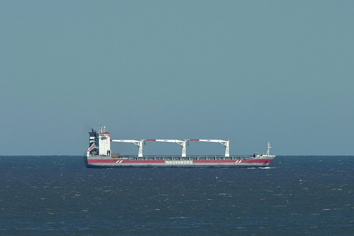 The AMURBORG, IMO:9466336 en route to Jacksonville, Florida USA, flying the flag of the Netherlands 🇳🇱. #Wagenborg #GeneralCargoShip #Amurborg #ShipsInPics