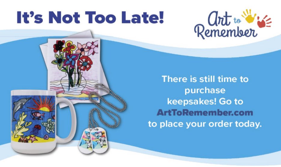 Orders and payment deadline for families is 1/17/24! Go to ArtToRemember.com to find your child’s artwork and place your orders 😊 <a href="/Mosaic_ES/">Mosaic Elementary School</a>