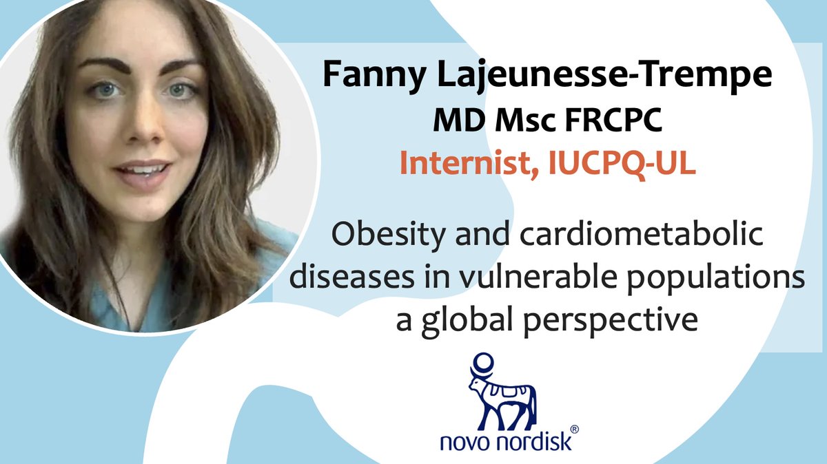 🚨The 2024 Obesity Seminar Series of @IUCPQ is kicking off with Dr. Fanny Lajeunesse-Trempe Wednesday, January 24th! Thanks to @NovoNordiskCA for sponsoring this seminar! Watch out for another stellar lineup of speakers this year🤩!