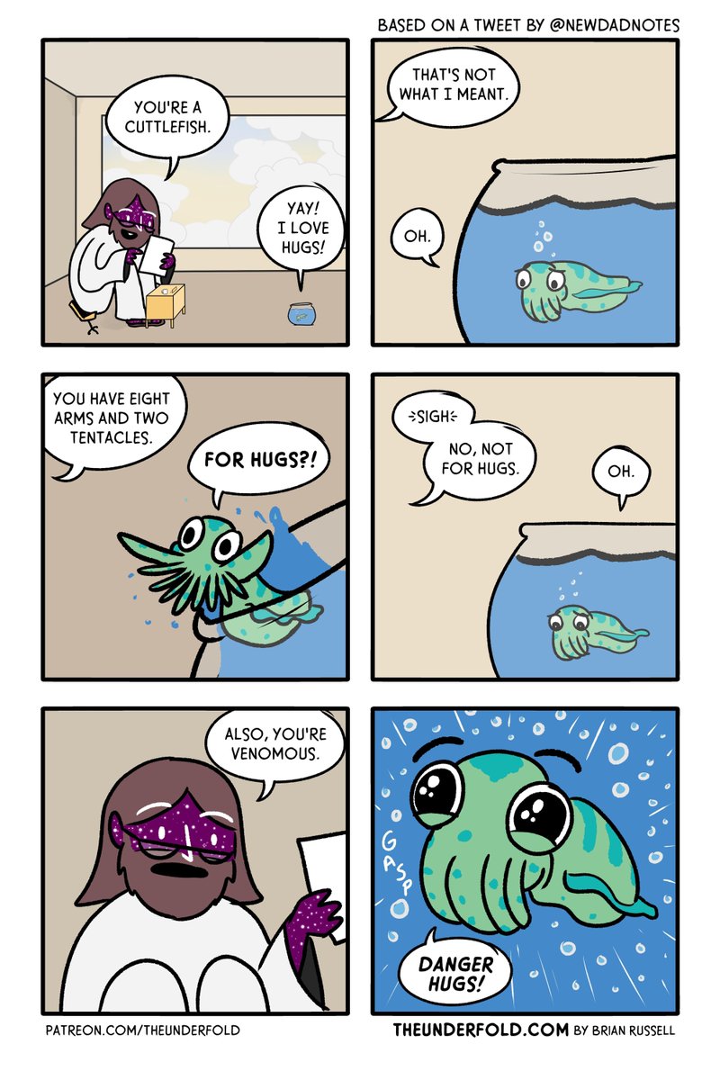 WholesomeMeme's tweet photo. Comic by @TheUnderfold https://t.co/x7Xurpt6dj