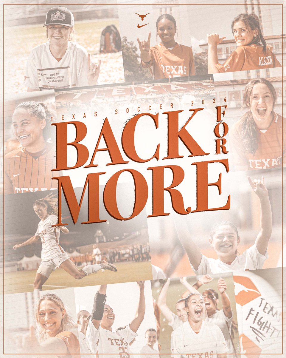 several familiar faces are returning to the pitch next season 🤘

📰: hookem.at/ggs

#HookEm | #RunWithTexas