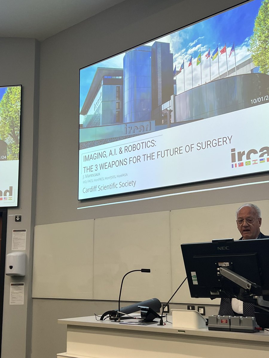 CdfScienceSoc's tweet photo. We are delighted to start the second half of our programme with our new initiative of an international speaker. Tonight we welcome @JMarescauxIrcad from @IrcadFrance to talk about Imagining. AI and Robotics, AI this evening 🗣️ https://t.co/gQ8LoAFeBk