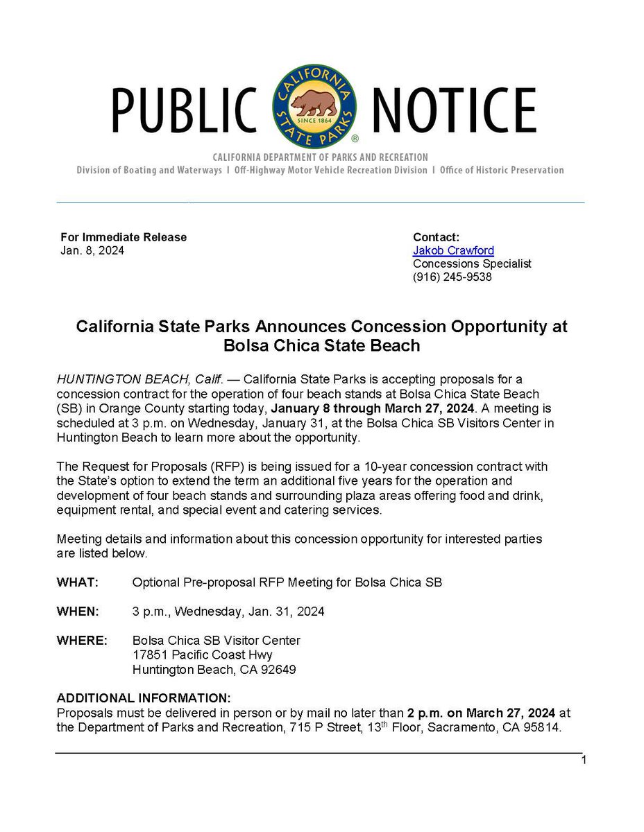 CAStateParksOC tweet media