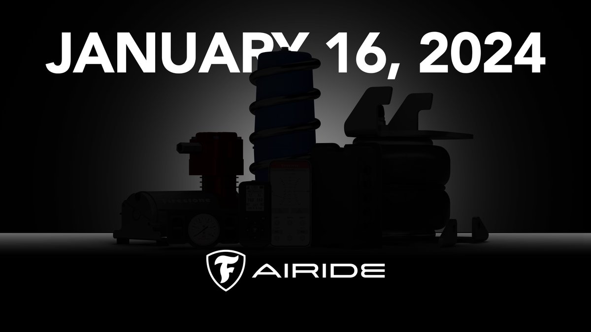 The evolution of the original air spring begins in 2024. More to come!