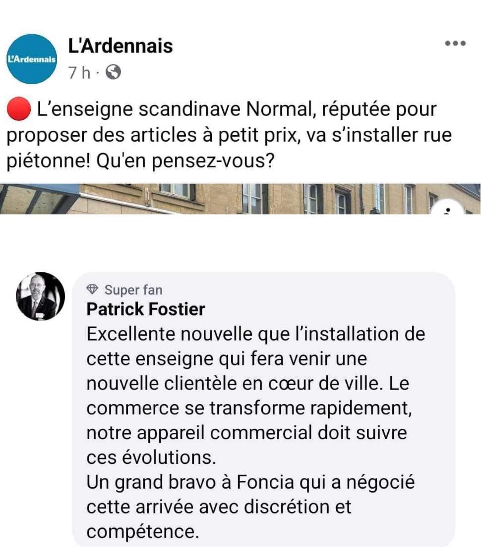 Bravo, moi aussi à l'époque,lorsque j'ai installé le maréchal ferrant à l'angle de ma place.
Ça ne s'est pas su avant que ça ne sorte dans la gazette locale ...
Je vous livre un secret : 🤫
Ma compagne œuvrait dans la gazette  😅
#JeVoisTout
@UnionArdennais
<a href="/patrick_fostier/">Patrick Fostier</a>