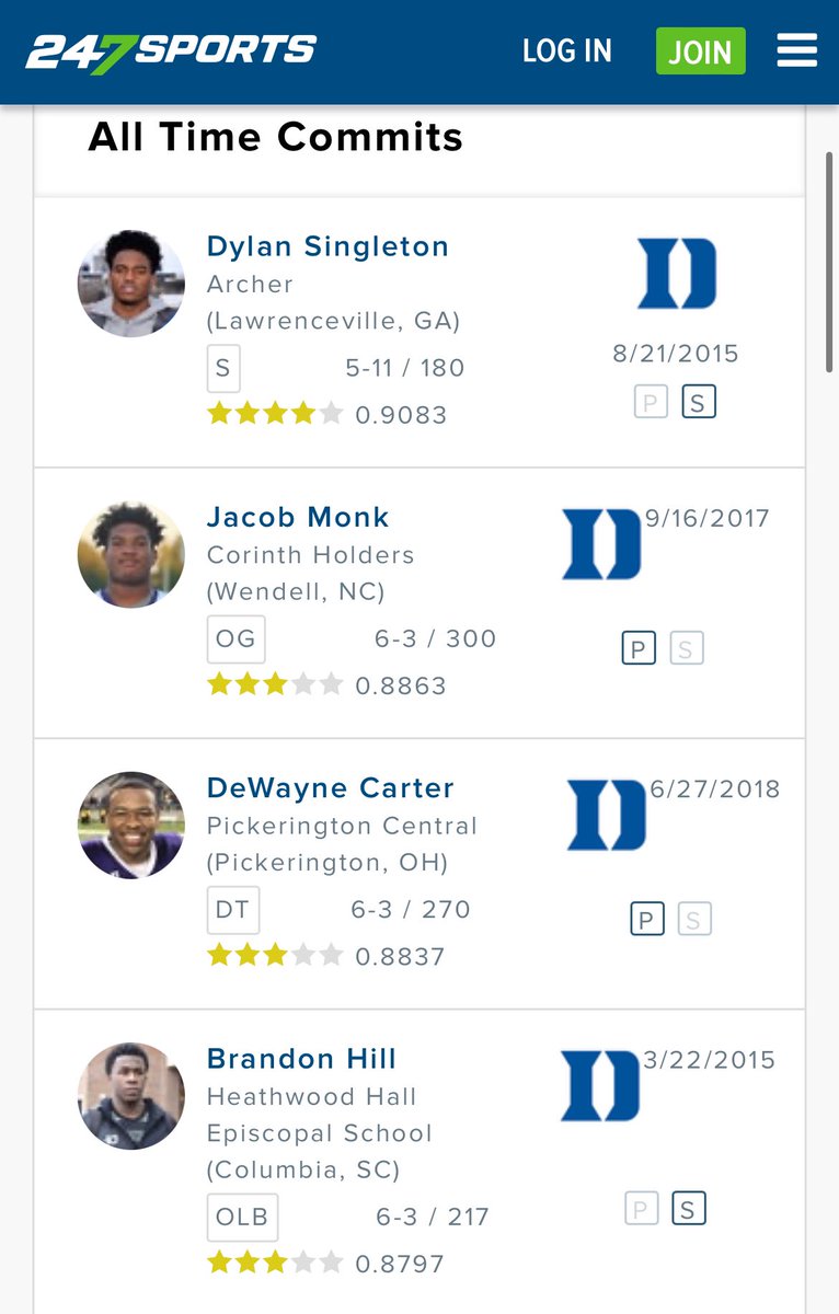 2_Tees's tweet photo. Don’t let the Parker Fleming News distract you from the fact that Perry Eliano was let go so Jim could hire his buddy. For everyone who said he was let go because of recruiting misses let’s take a look at Matt Guerri All Time commits 🧐 don’t believe that blank check bull shit https://t.co/OeFr0ZZMrU