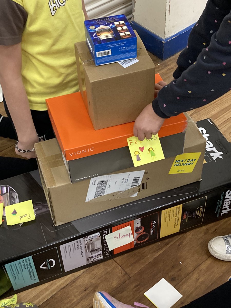 8thPoynton's tweet photo. Tonight we are learning about what we need in our lives to be healthy and happy and building happiness towers! Starting with our basic needs and ending with the things we will need to fulfil our potential! https://t.co/7krl7A4GFZ