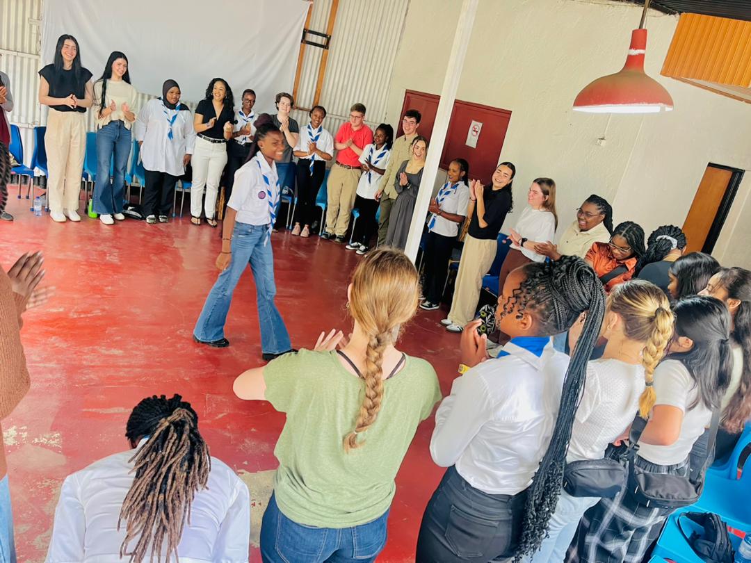 guidesrwanda's tweet photo. Today, our young leaders had an interactive discussion with students from the university of Nebraska Lincoln on mental health! 
They exchanged ideas on how to cope with stress, trauma, depression and other mental health conditions! 
#MentalHealthMatters https://t.co/wiu6UTFBvG