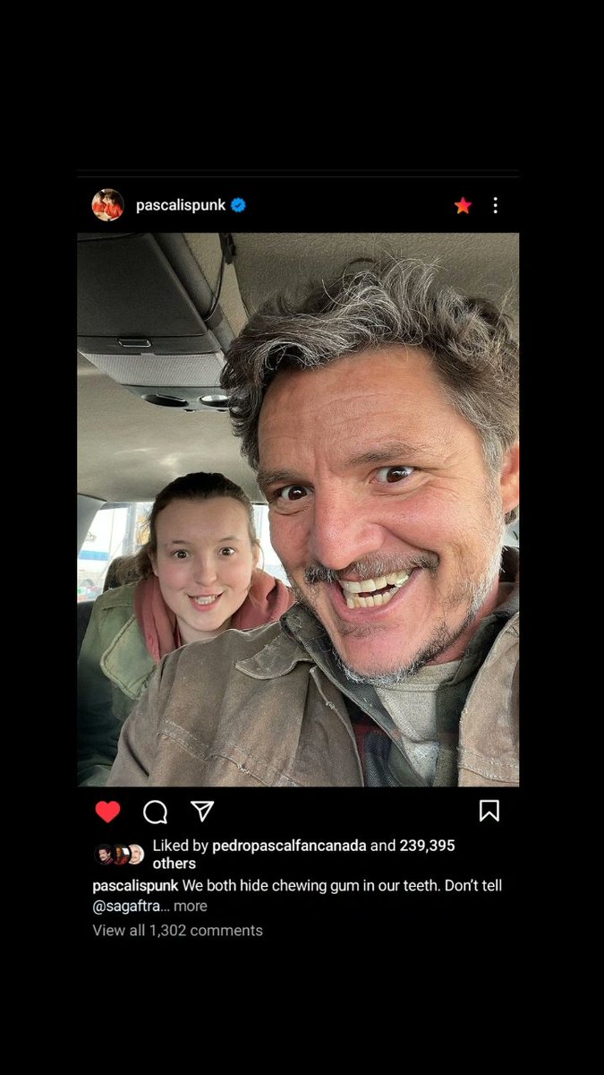 Pedrosgal69's tweet image. New Instagram post from Pedrito  #pascalispunk #pedropascal #WeLovePedroPascal