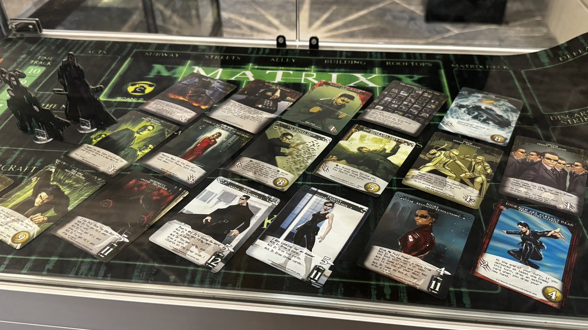 SCCTradingCards's tweet photo. .@UpperDeckEnt with AWESOME-looking gaming releases, incorporating properties like #TheMatrix, #WhatIf, #TheBoys, and more 👀
#CDDC #CDDConference #CollectTheBest https://t.co/c9wcinfcXU