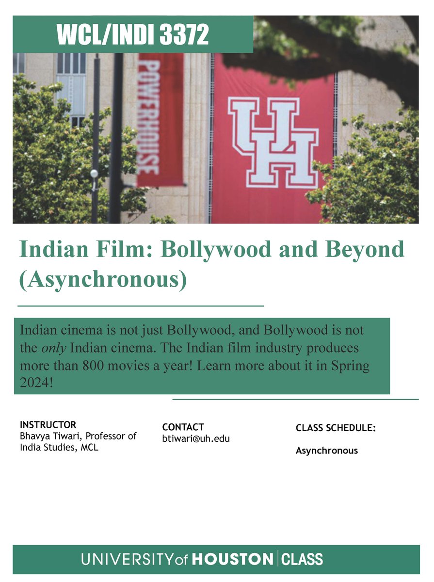 Need flexibility in your schedule while looking to get your LPC credit? WCL 3372: Bollywood and Beyond is offered online and asynchronous.