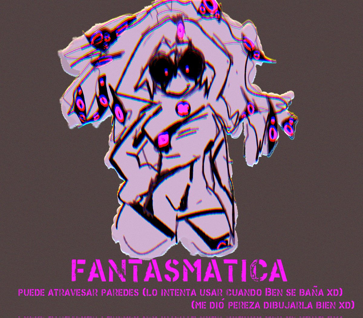 ELReixxk's tweet photo. Ahora FANTASMATICA, la dibuje mal pero como es una fantasma creo que queda bien #Chaquetrix 
Creditos a la creadora @TrixTheAlien https://t.co/KjC4sr58m5