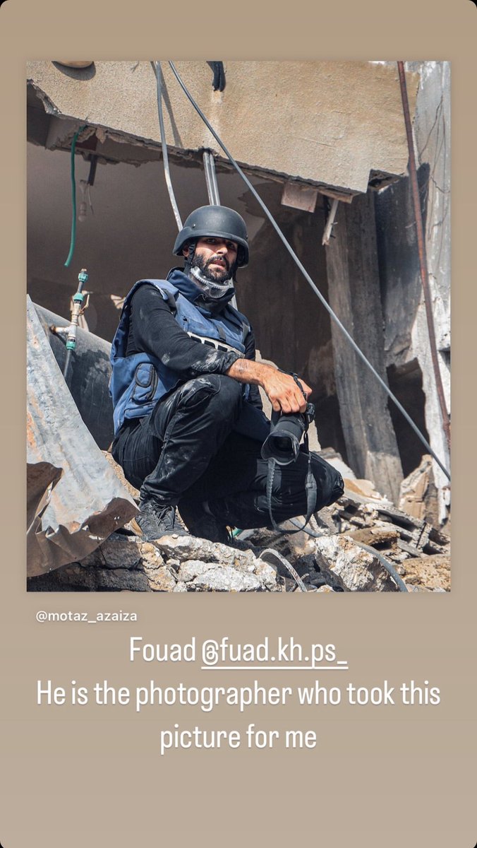 My friend Fouad who was killed today was the one who took this picture of me. When will this stop?